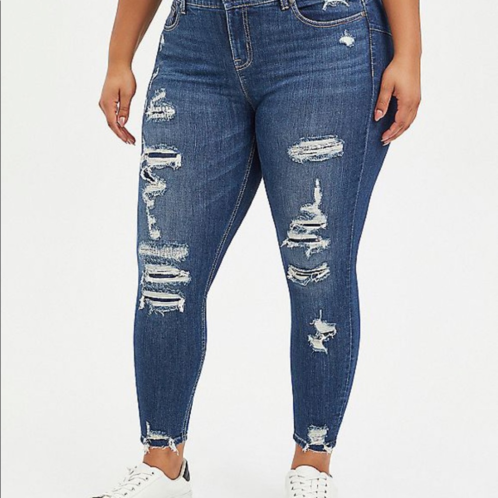 Bombshell skinny jeans